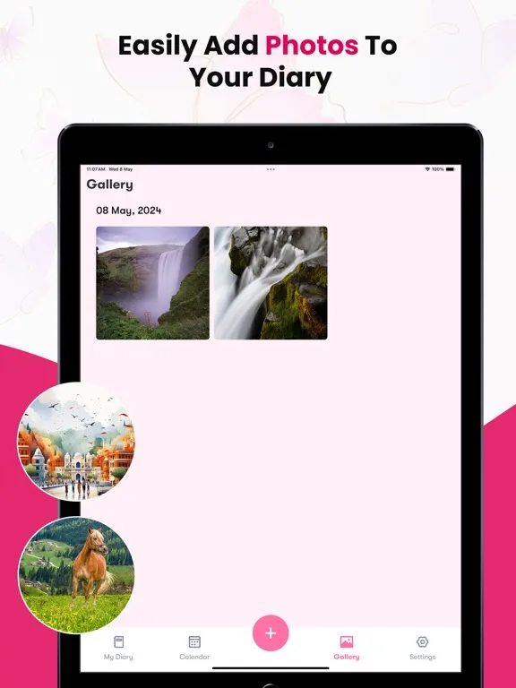 Daily Diary Work Planner iPad  Screenshots