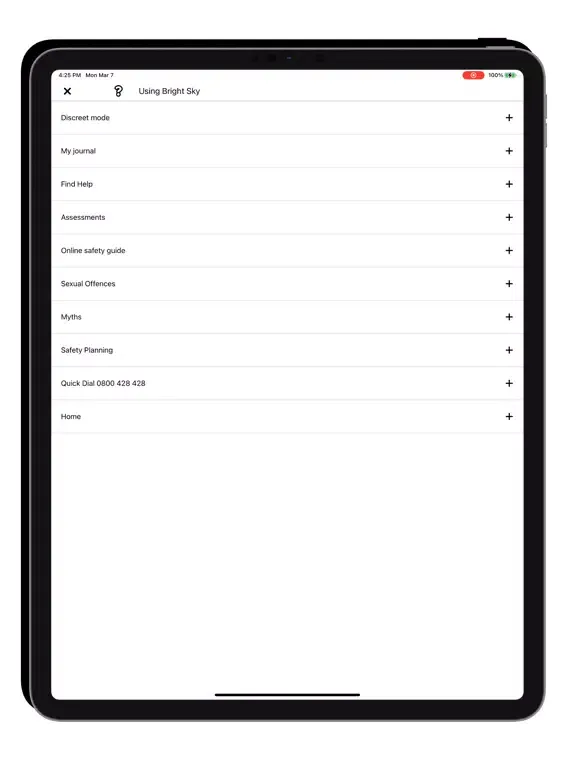 تصاویر Bright Sky SA iPad 