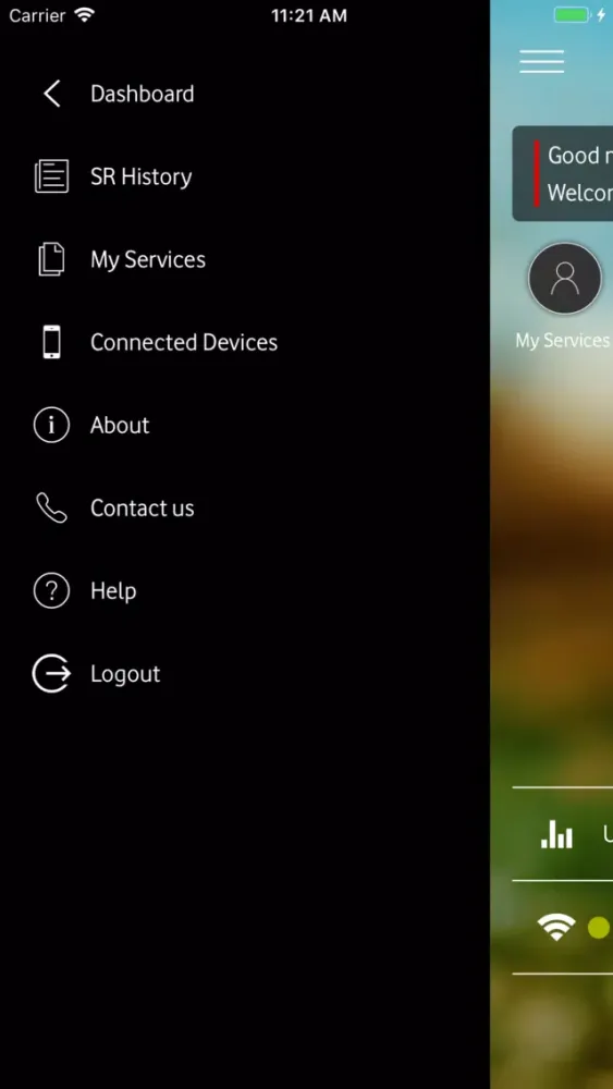 Capturas de pantalla de My Vodacom Fibre
