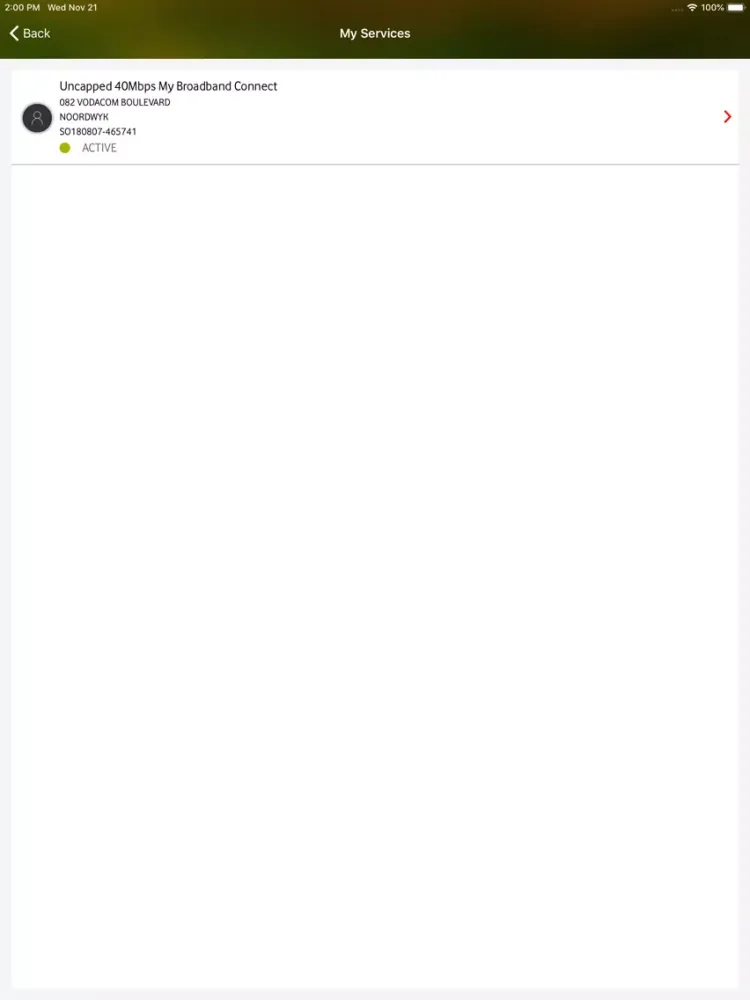My Business Internet iPad  스크린샷