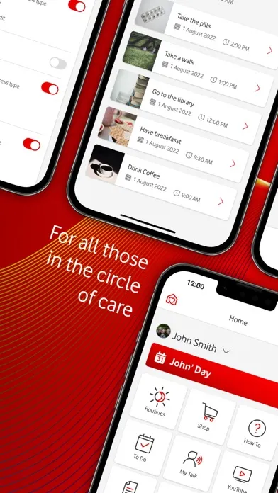 Tangkapan layar Connected Living by Vodafone