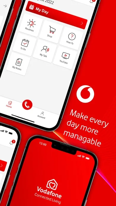 Tangkapan layar Connected Living by Vodafone