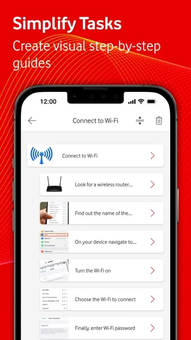 Tangkapan layar Connected Living by Vodafone