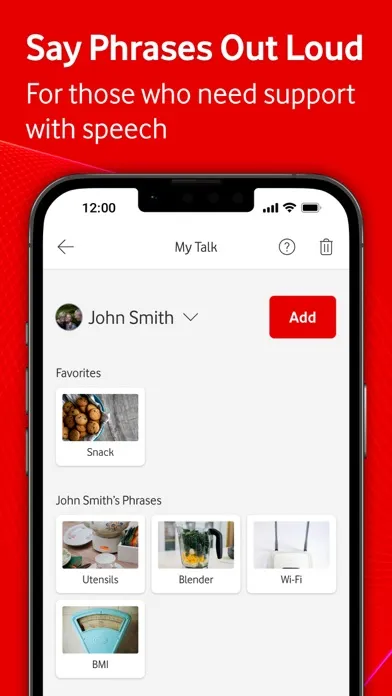 Tangkapan layar Connected Living by Vodafone