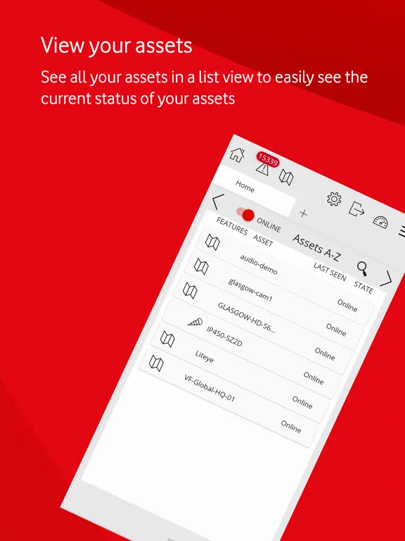 Connected Spaces Vision iPad  स्क्रीनशॉट
