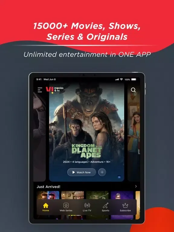 صور Vi Movies & TV - 17 OTTs in 1 iPad 