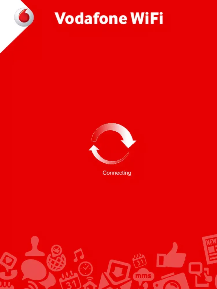 Vodafone WiFi Connect iPad  Screenshots