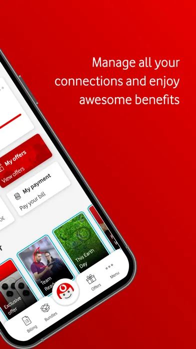 ภาพหน้าจอของ My Vodafone
