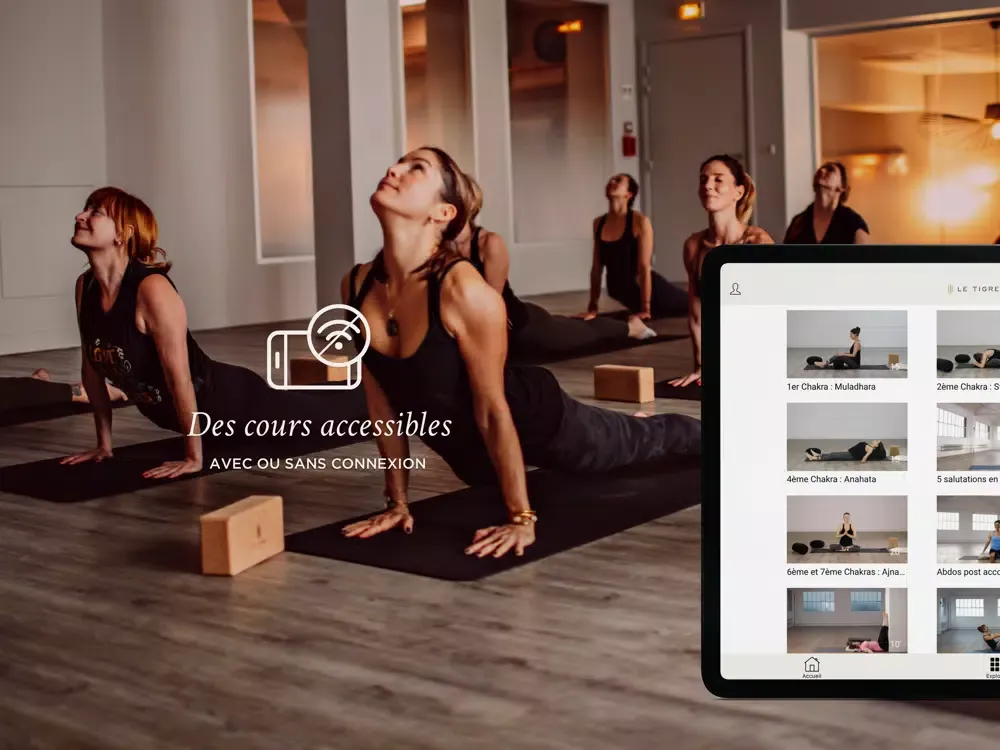 Capturas de tela do Le Tigre Yoga Play iPad 