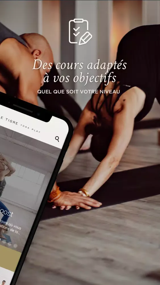Capturas de tela do Le Tigre Yoga Play