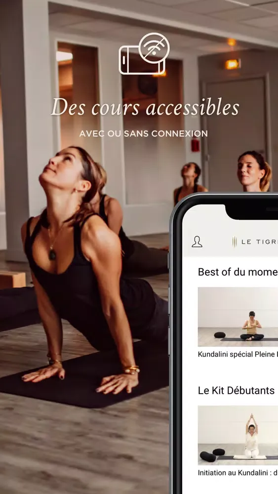 Capturas de tela do Le Tigre Yoga Play