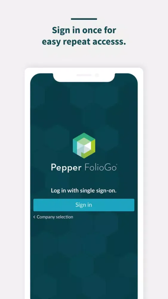 Capturas de tela do Pepper FolioGo