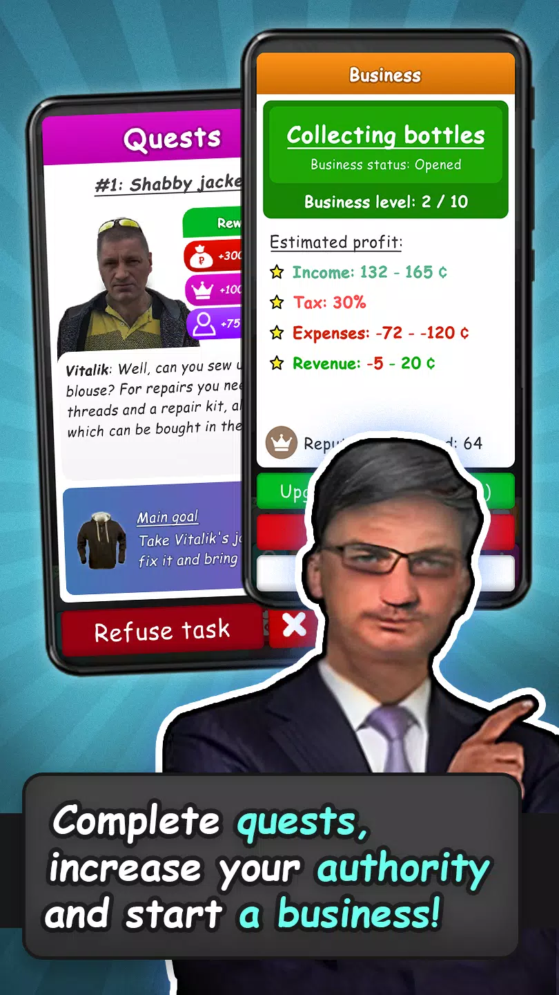 Homeless: Life Simulator Screenshots