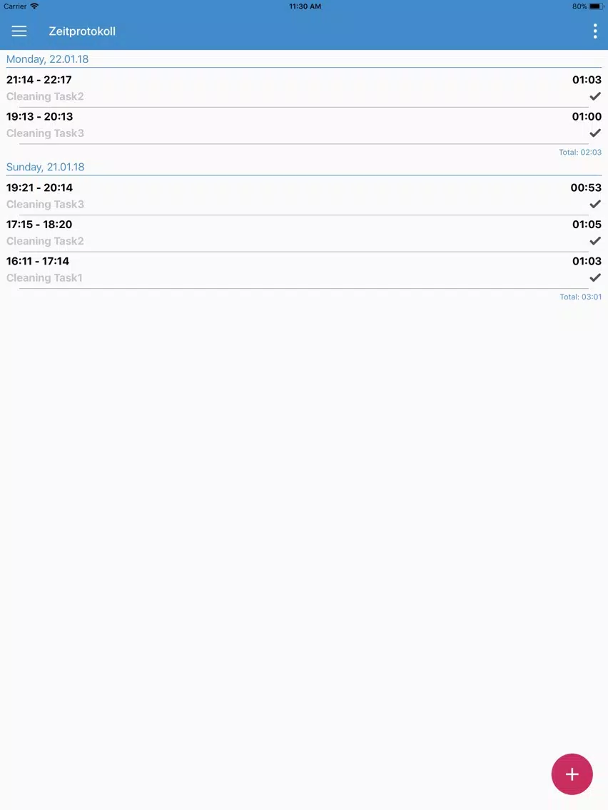 vOffice vor Ort iPad  Screenshots