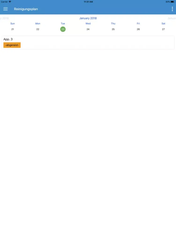vOffice vor Ort iPad  スクリーンショット