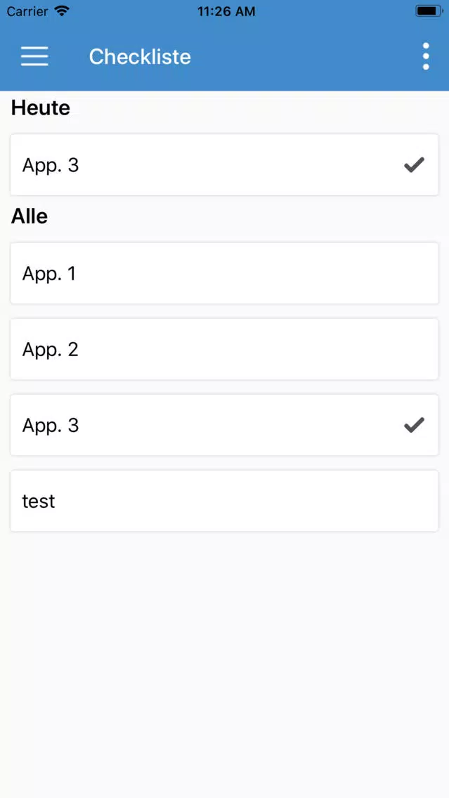 vOffice vor Ort Screenshots