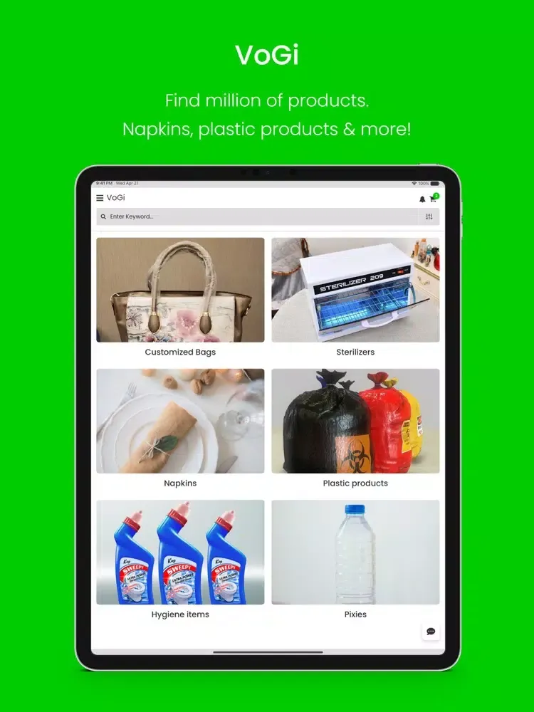 Скриншоты VoGi iPad 