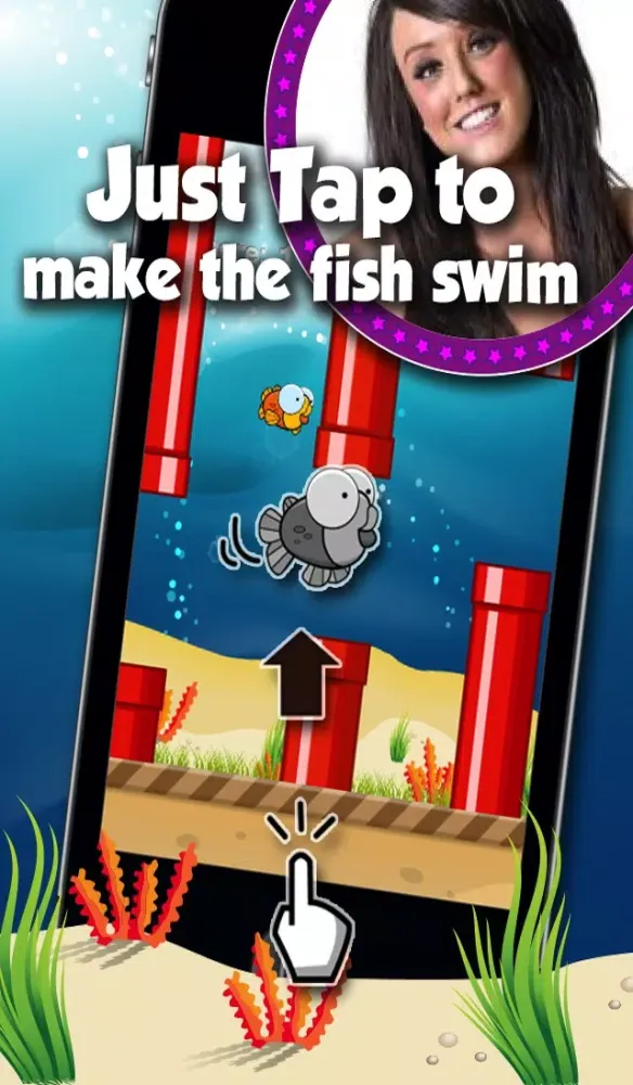 Ảnh chụp màn hình của Charlotte's Flappy Fish