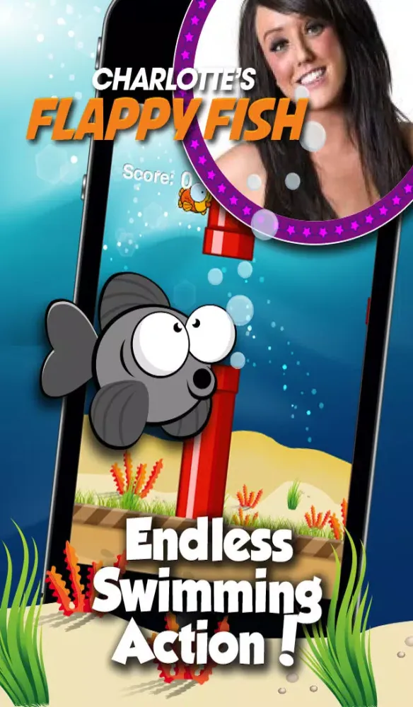 Ảnh chụp màn hình của Charlotte's Flappy Fish