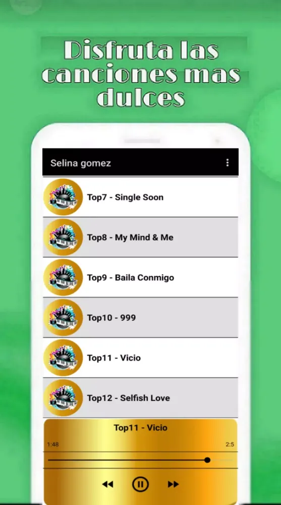 Selina Gomez Music 2024 Screenshots