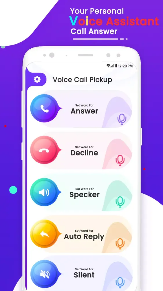 Voice Call Pickup Screenshots