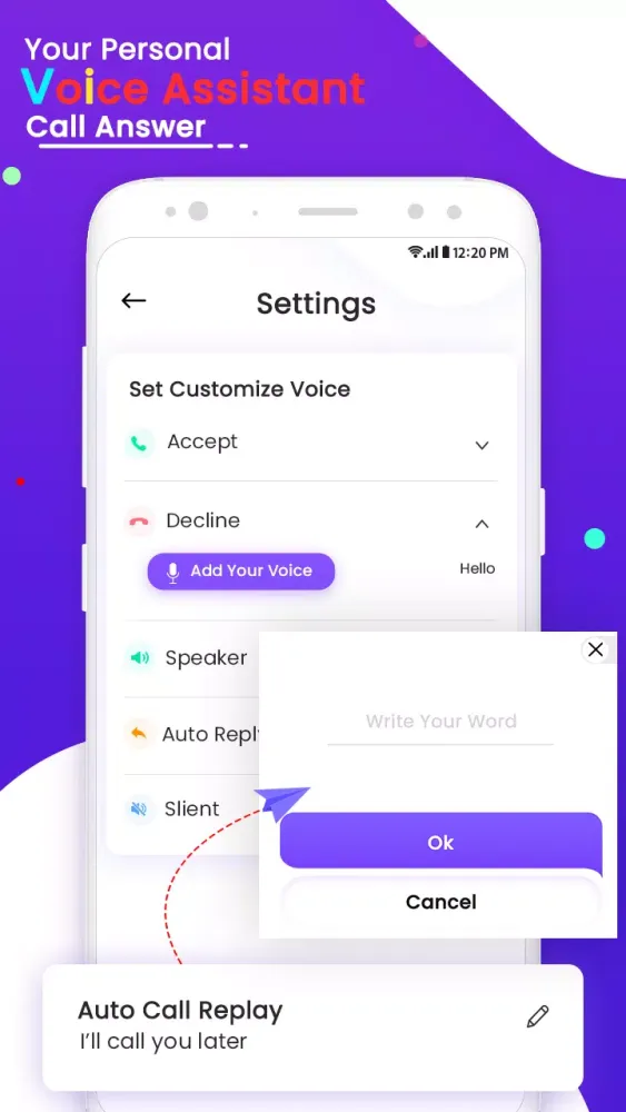 Voice Call Pickup Screenshots