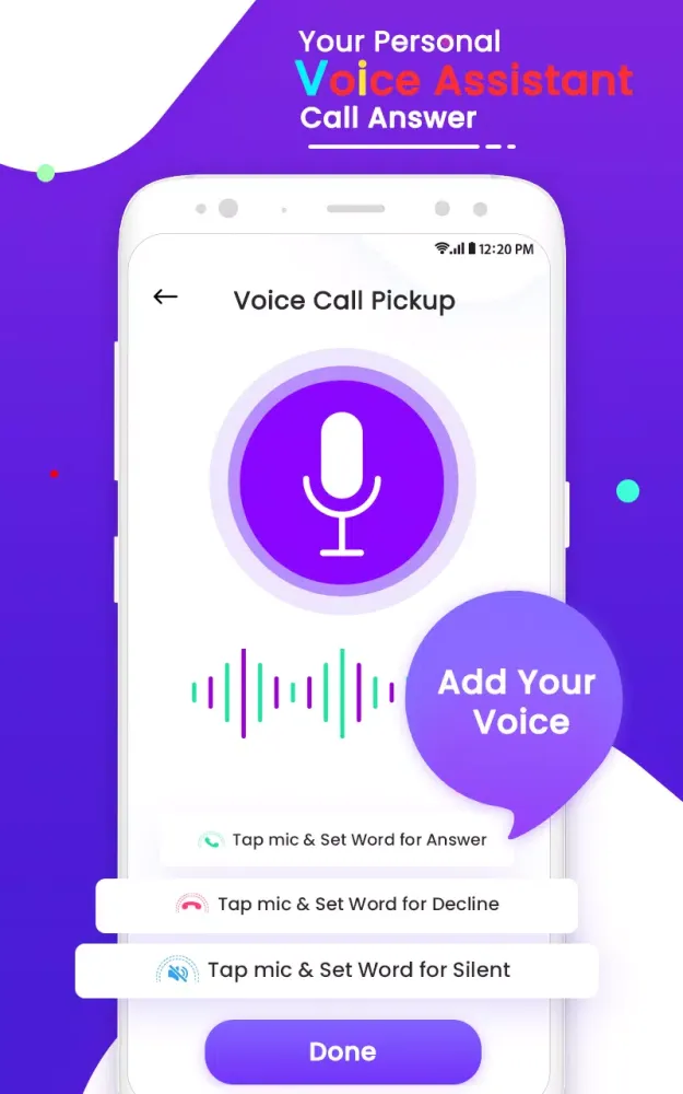 Voice Call Pickup Screenshots