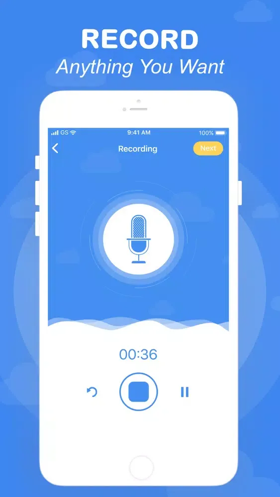 Capturas de tela do Voice Converter - Voice change