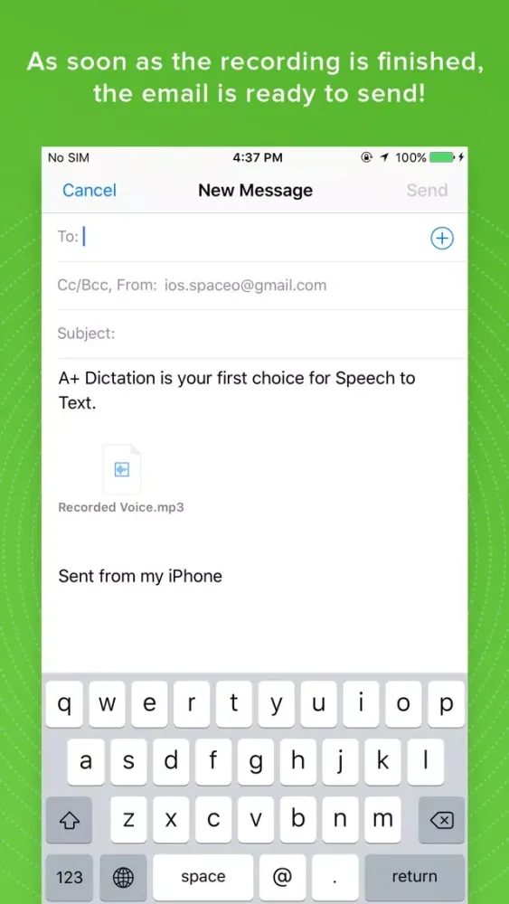 صور A+ Dictation - Speech to Text