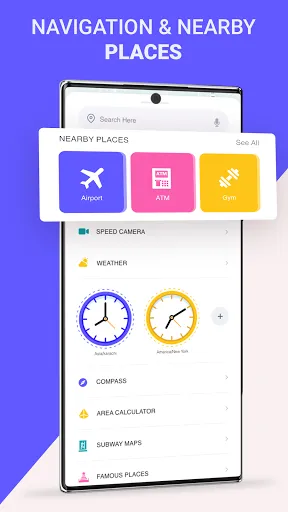 Voice GPS, Navigation & Maps Screenshots