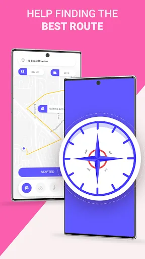 Voice GPS, Navigation & Maps Screenshots