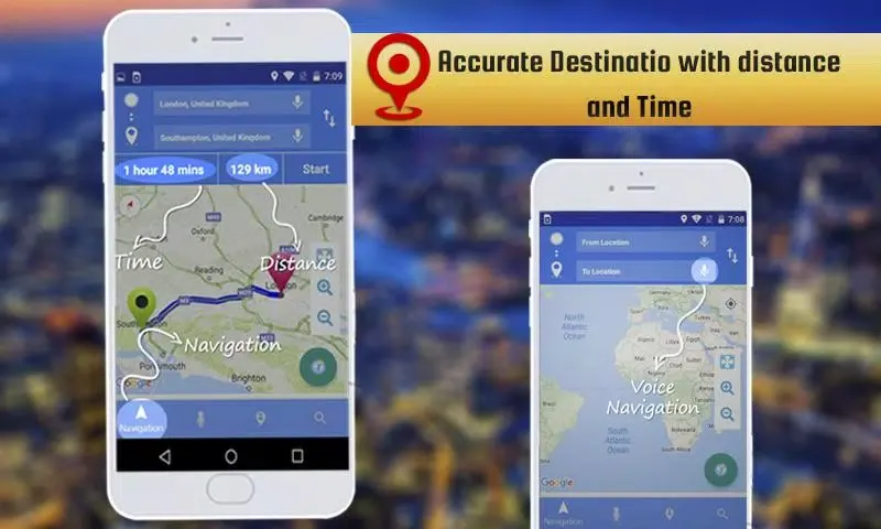 Capturas de pantalla de Voice GPS Driving: GPS Navigation Direction