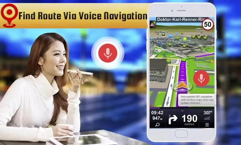 Capturas de pantalla de Voice GPS Driving: GPS Navigation Direction