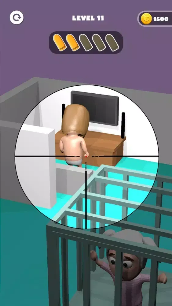 Captures d'écran de Rescue Sniper 3D