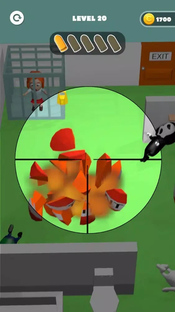 Captures d'écran de Rescue Sniper 3D
