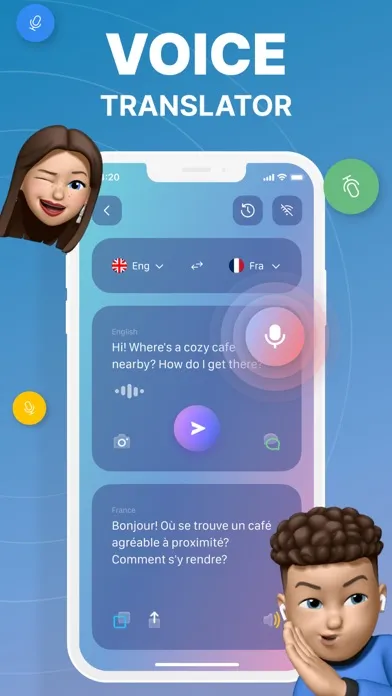 Capturas de pantalla de Voice Translator: All Language