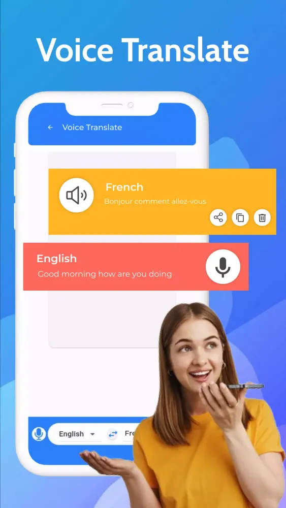 Capturas de pantalla de Speak and Translate -Languages