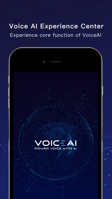 VoiceAI Experience Center 스크린샷