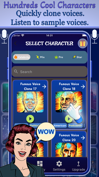 AI Voice Changer - Voices AI 스크린샷