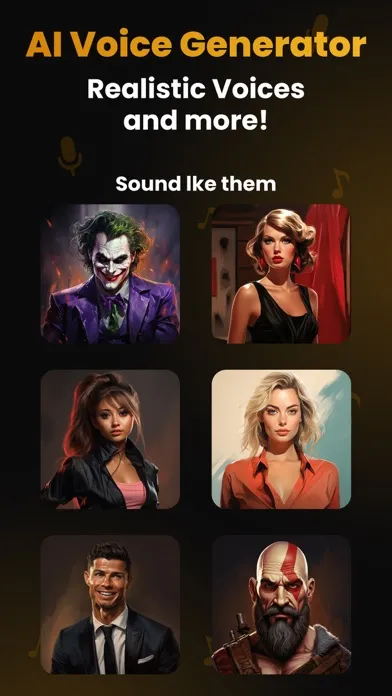 AI Voice Generator - Clone AI 스크린샷