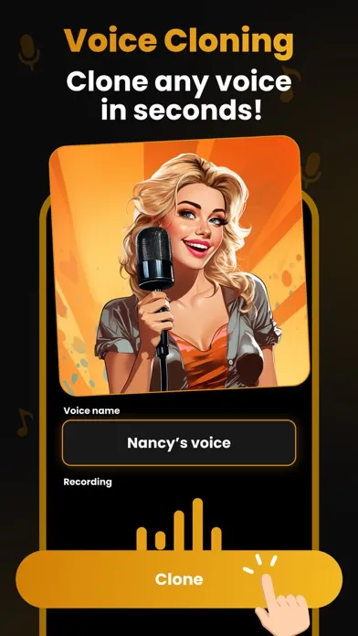 AI Voice Generator - Clone AI 스크린샷
