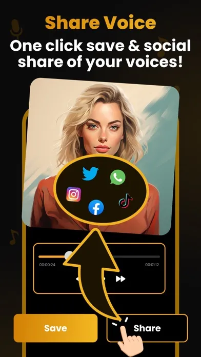 AI Voice Generator - Clone AI 스크린샷
