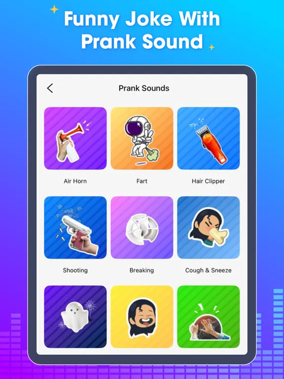 Ảnh chụp màn hình của Voice Changer Ai: Sound Effect iPad 