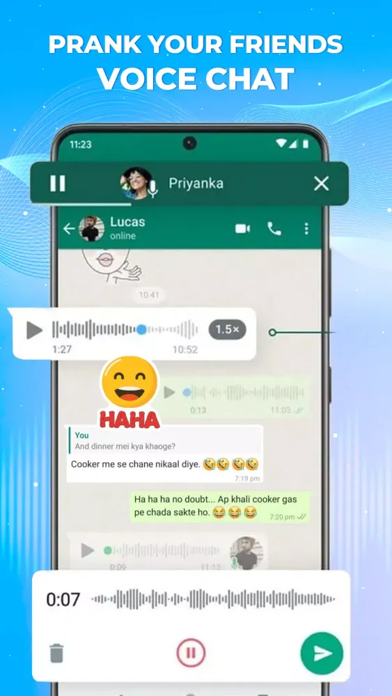 Voice Changer Sound Effects Ekran Görüntüleri