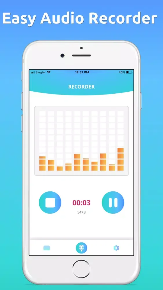 Voice Note Taking Screenshots