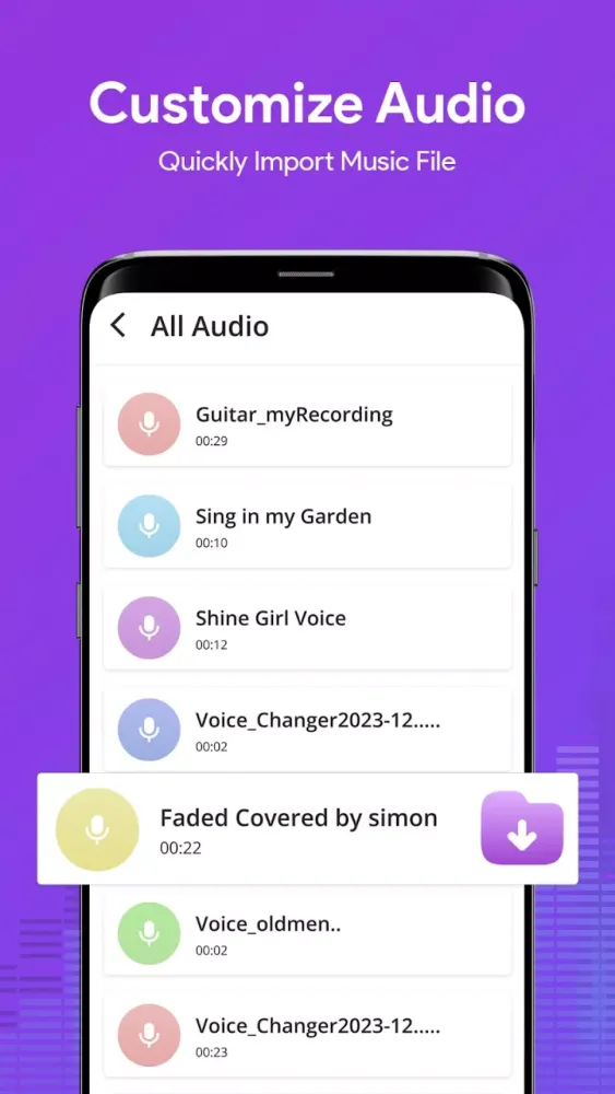 AI Voice Changer Sound Effects应用截图