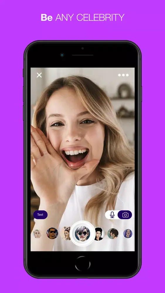 Capturas de pantalla de Voice Changer Famous Celebrity