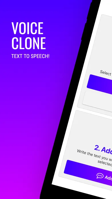 Tangkapan layar Voice Clone: Text To Speech