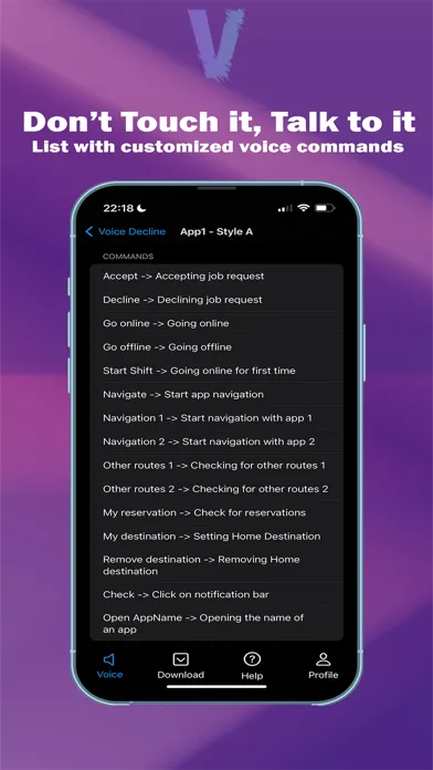 Voice Decline Ekran Görüntüleri