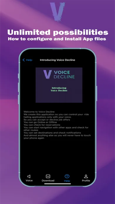 Voice Decline Ekran Görüntüleri